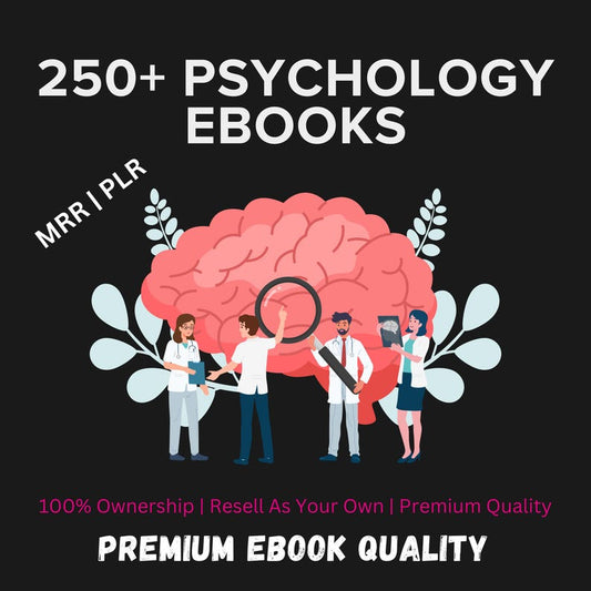 250+ Psychology eBooks Bundle